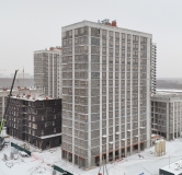 Ход строительства дома № 20, корпус 1 (A) в ЖК Отличие -