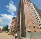 Ход строительства дома литер 20 в ЖК Волна -