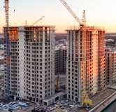 Ход строительства дома № 4 в ЖК Корней -