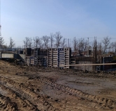 Ход строительства дома Литер 1 кв. 8.1 в ЖК Усадьба Гостагаевская -