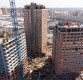 Ход строительства дома 33 в ЖК Весенний квартал -