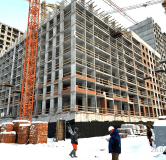 Ход строительства дома 20 в ЖК Курчатов -