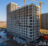 Ход строительства дома № 1 (1713) в ЖК Сибирский -