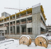 Ход строительства дома 66 в ЖК По ул. Учителей -