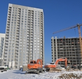 Ход строительства дома 1Г в ЖК На Тенистой -