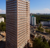Ход строительства дома 1 в ЖК Бионика Парк -