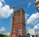 Ход строительства дома 1 в ЖК Scala City -