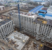 Ход строительства дома Литер 4.2 в ЖК Патрики -