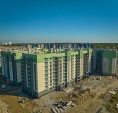 Ход строительства дома 5 в ЖК Шишкин -