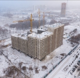 Ход строительства дома 5 в ЖК Гренландия -