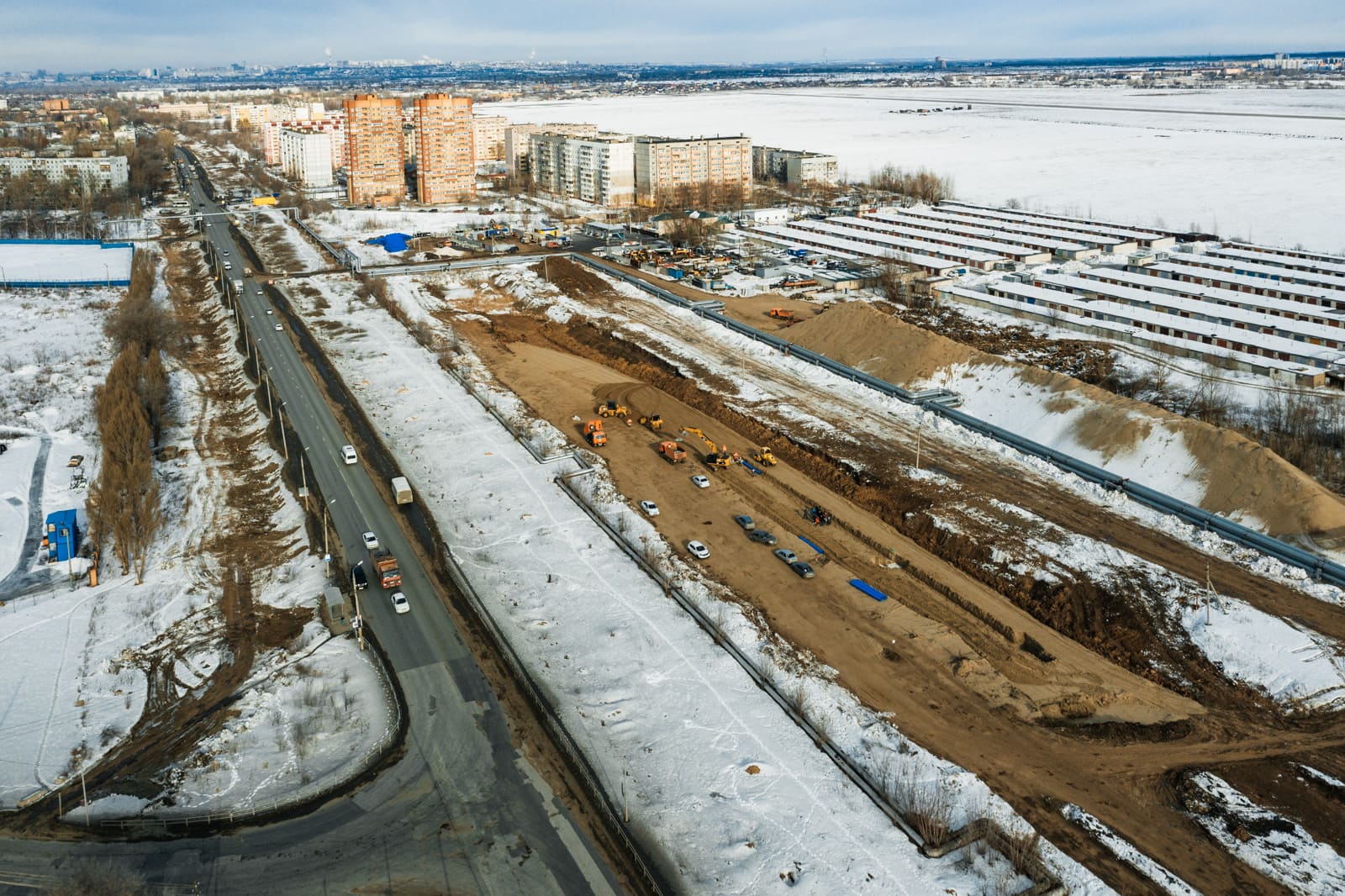В Самаре началась подготовка к строительству двух транспортных развязок
