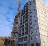 Ход строительства дома 15а в ЖК Воздушная Гавань -