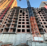 Ход строительства дома 1.4 в ЖК Нагорный -