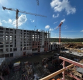 Ход строительства дома 20 в ЖК Курчатов -