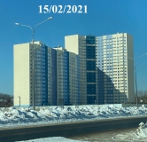 Ход строительства дома № 7, блок-секция 3,4, 12 квартал в Жилой район Волгарь -