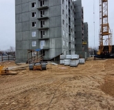 Ход строительства дома № 5 в ЖК Торпедо -
