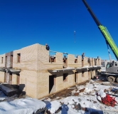 Ход строительства дома 38 в ЖК Альпийский квартал -