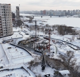 Ход строительства дома 3, секция 1-4 в ЖК Беринг -