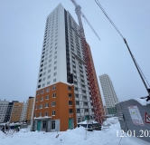 Ход строительства дома № 13, 2 очередь в ЖК Кузнечиха Город -