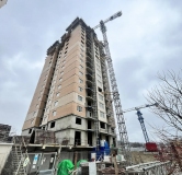 Ход строительства дома № 95В, 2 этап в ЖК На Ленина -