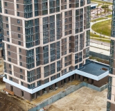 Ход строительства дома Литер 13 в МКР Родные просторы -