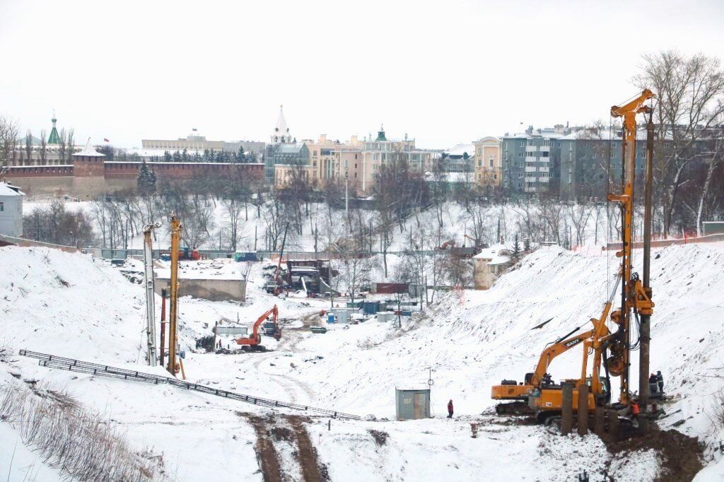 Террасный парк в Почаинском овраге не построят в срок из-за цен на материалы - фото 1