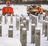 Ход строительства дома 3.3 в ЖК Родные росы -