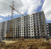 Ход строительства дома 20 в ЖК Город оружейников -