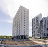 Ход строительства дома 3 в ЖК Зеленый Остров -