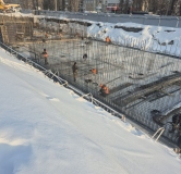 Ход строительства дома № 6.1 в ЖК Подкова на Волге -