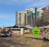 Ход строительства дома 2 в ЖК На Кузьмихе -