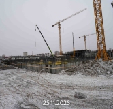 Ход строительства дома 1827 (ГП-75) в ЖК Беринг -