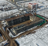 Ход строительства дома Литер 1 в ЖК Форма -