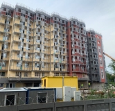 Ход строительства дома 15А, корпус 2, строение С1 в ЖК Охта-модерн (На Охте) -