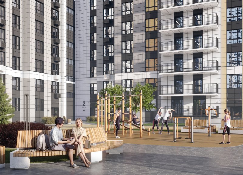 Дом Позиция 14.2 в ЖК Яблоневые сады - фото 1