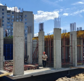 Ход строительства дома Позиция 6,8 в ЖК Суворов-Сити 2 -