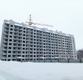 Ход строительства дома 4 в ЖК ‎Зелёные холмы -