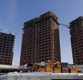 Ход строительства дома 4 в ЖК Никс Про на Лесопарковой -