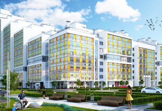 Дом 4, секция 2.1 в ЖК Триумф Парк
