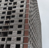 Ход строительства дома блок А в ЖК Лазурный -