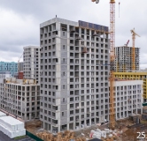 Ход строительства дома № 20, корпус 4 (D) в ЖК Отличие -