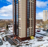 Ход строительства дома 1 в ЖК Черемушки на Приморской -