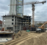 Ход строительства дома 1 в ЖК Pegas -