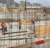 Ход строительства дома Литер 6 (16-1) в ЖК Ридс (REEDS) -