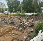 Ход строительства дома 2 в ЖК Эдем -