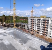 Ход строительства дома 37а в ЖК Брусника -