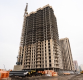 Ход строительства дома № 4.9 в Жилой Парк Сокольники -