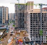 Ход строительства дома 96 в ЖК Живи! в Рыбацком -