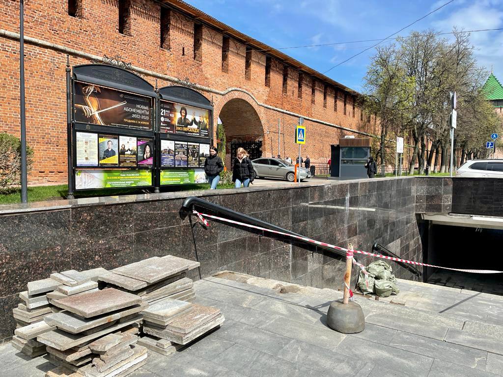 Подземный переход на площади Минина в Нижнем Новгороде отремонтируют за две недели - фото 1