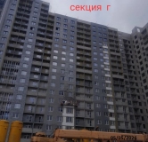 Ход строительства дома 7.1 в ЖК Паруса -